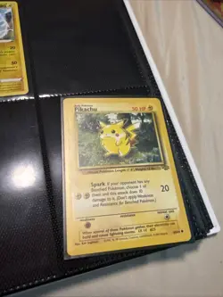 Pokemon Pikachu TCG Jungle Card 60/64 Regular Common - Image 1