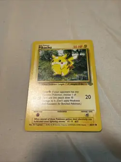 Pokemon Pikachu TCG Jungle Card 60/64 Regular Common - Image 5