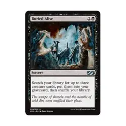 WOTC MtG Ultimate Masters Buried Alive (U) NM - Image 1