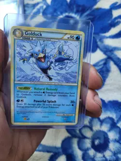 Golduck Rare - HGSS Triumphant 22/102 2010 LP+ Pokemon Card - Image 1