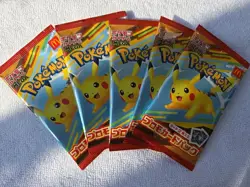PSL [5cards set] Pikachu 020/M-P McDonald's Promo 2025 Pokemon Card Japanese - Image 1