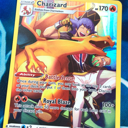 Charizard - TG03/TG30 - Full Art Holo Rare Lost Origin - Pokemon Card - NM - Image 2