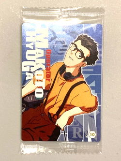 Makoto Hyuga - C-10 - Neon Genesis Evangelion - Wafer / Itajaga Sealed Card - Image 1