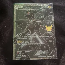 Pokemon TCG Zekrom 114/114 Full Art Celebrations 25th Anniversary Card - Image 1