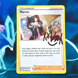 Marnie - SWSH120 - Black Star Promo Rare Holo - Pokemon Card - NM - Image 1