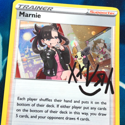 Marnie - SWSH120 - Black Star Promo Rare Holo - Pokemon Card - NM - Image 2