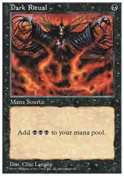MTG English Dark Ritual NM Normal 5th Edition - Image 1
