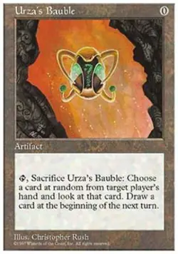 MTG English Urza's Bauble NM Normal 5th Edition - Image 1