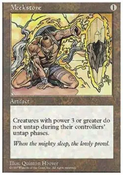 MTG English Meekstone NM Normal 5th Edition - Image 1