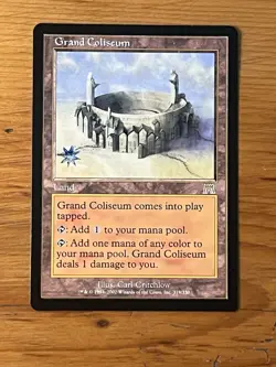 MTG - Grand Coliseum - Mercadian Masques - Pro Tour Stamped - NM - Image 1