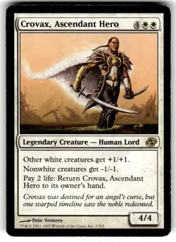 Crovax, Ascendant Hero Planar Chaos Regular MTG - Image 1
