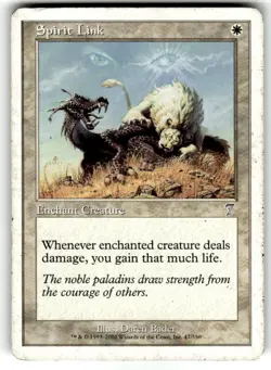 Spirit Link 7th Edition Regular MTG - Image 1