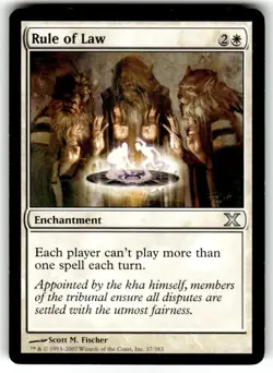 Rule of Law 10th X Edition Regular MTG - Image 1