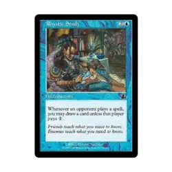 WOTC MtG Prophecy Rhystic Study (C) NM - Image 1