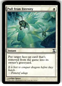 Pull from Eternity Time Spiral Regular MTG - Image 1