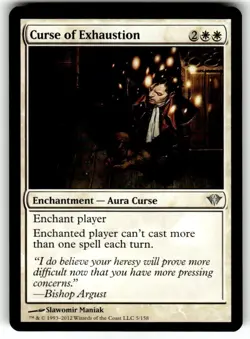 Curse of Exhaustion Dark Ascension Regular MTG - Image 1