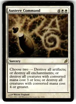 Austere Command Lorwyn Regular MTG - Image 1