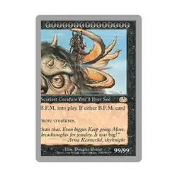 WOTC MtG Unglued B.F.M. (Big Furry Monster) - Right (R) NM - Image 1