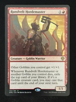 1x MTG Rundvelt Hordemaster - Dominaria United (DMU) #142 - Magic the Gathering - Image 1