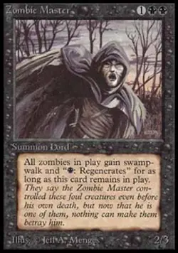 Zombie Master - Medium Play MTG Beta - Image 1
