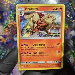 Arcanine (#22/214) - Holofoil SM - Unbroken Bonds LP Pokemon - Image 1