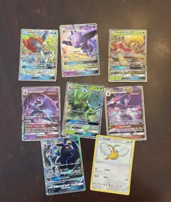 Lot of 8 Pokemon TCG Playing Cards - Image 1