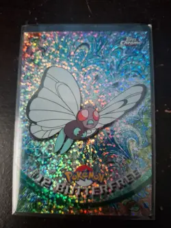 Butterfree (Sparkle) Pokemon Topps #12 - Image 1