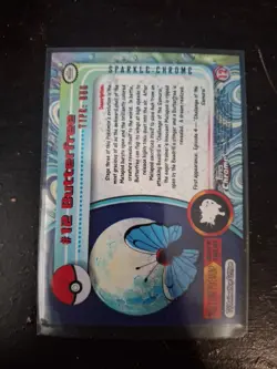 Butterfree (Sparkle) Pokemon Topps #12 - Image 4