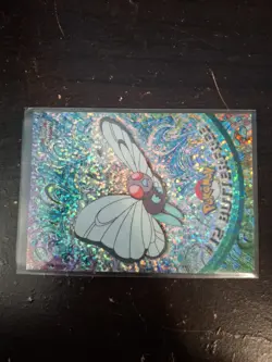 Butterfree (Sparkle) Pokemon Topps #12 - Image 5
