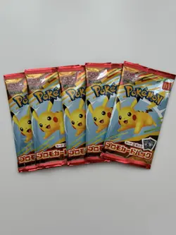 Japanese 5 Packs Sealed Pikachu McDonald's Promo 2025 Pokemon Card TCG Limited - Image 1