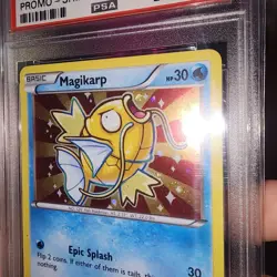 2016 POKEMON XY BLACK STAR PROMO SHINY M. GYARADOS #XY143 MAGIKARP-HOLO PSA 10 - Image 4