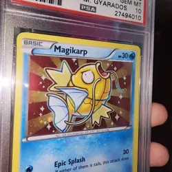 2016 POKEMON XY BLACK STAR PROMO SHINY M. GYARADOS #XY143 MAGIKARP-HOLO PSA 10 - Image 5