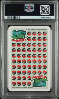 1998 POKEMON STADIUM GREEN VERSION PLAYING CARDS BUTTERFREE PSA 10 - Image 2