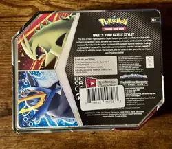 Pokemon TCG V Strikers Tin TYRANITAR V Full Plastic Seal NEW 🔥🦖 - Image 2
