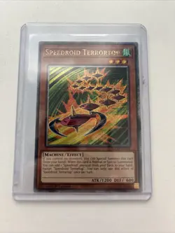 Yugioh Speedroid Terrortop MP24-EN040 Quarter Century Secret Rare - Image 1