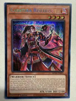 YUGIOH! Kashtira Riseheart MP24-EN065 Prismatic Secret Rare 1st Edition NM - Image 1
