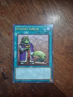 Yugioh Upstart Goblin MGED-EN146 Maximum Gold: El Dorado 1st Edition Near Mint - Image 1