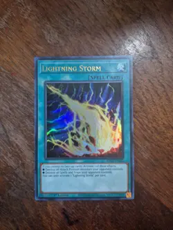 Yugioh Lightning Storm RA01-EN061 Ultra Rare NM/M - Image 1