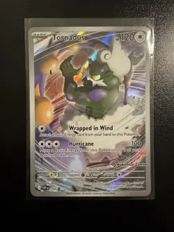 Pokemon TCG Tornadus Pokemon Center Stamped Black Star Promo - Image 1