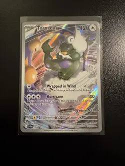 Pokemon TCG Tornadus Pokemon Center Stamped Black Star Promo - Image 3