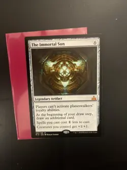 MTG the Immortal Sun Rivals of Ixalan. LP Mythic Card Magic the Gathering. - Image 1