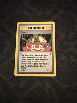 RECALL - 116/132 - 1st Edition Gym Heroes - Pokemon Card - Image 1