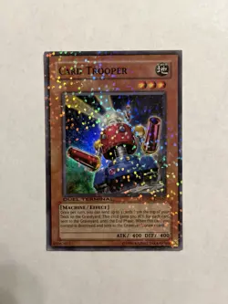 Card Trooper DT02-EN057 DUEL TERMINAL Parallel Super Rare Light Play Yu-Gi-Oh! - Image 1