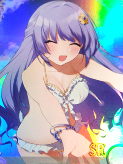 Beautiful Waifu Card - Miku Izayoi - Goddess Story Date a Live FOIL - Image 2