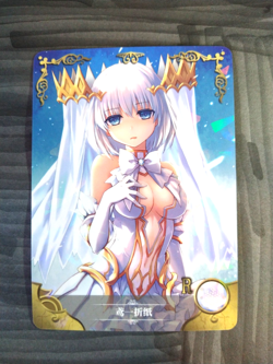 Beautiful Waifu Card - Origami - Goddess Story Date a Live Shatter FOIL - Image 2