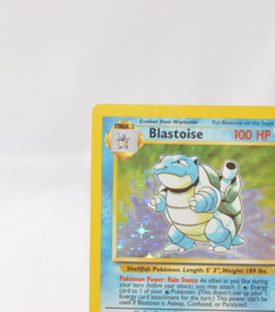 Pokemon Card Blastoise Base Set Holo Rare 02/102 MP 1999 English - Image 3