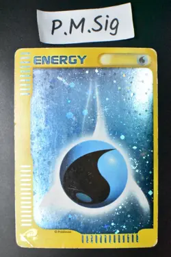 Water Energy McDonald's Promo 2002 e Series Holo Rare Japanese Pokemon Card - Image 1