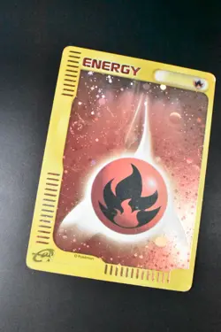 Fire Energy McDonald's Promo 2002 Holo Rare e Series Japanese Pokemon Card - Image 3