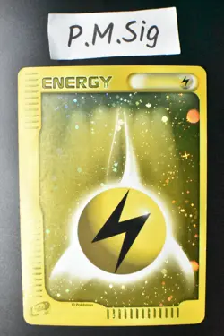 Lightning Energy McDonald's Promo 2002 e Series Holo Rare Japanese Pokemon Card - Image 1