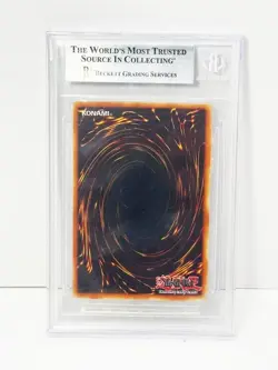 Yu-gi-oh! Gamma The Magnet Warrior Card Becket Graded 7.5 NM Game - Image 3